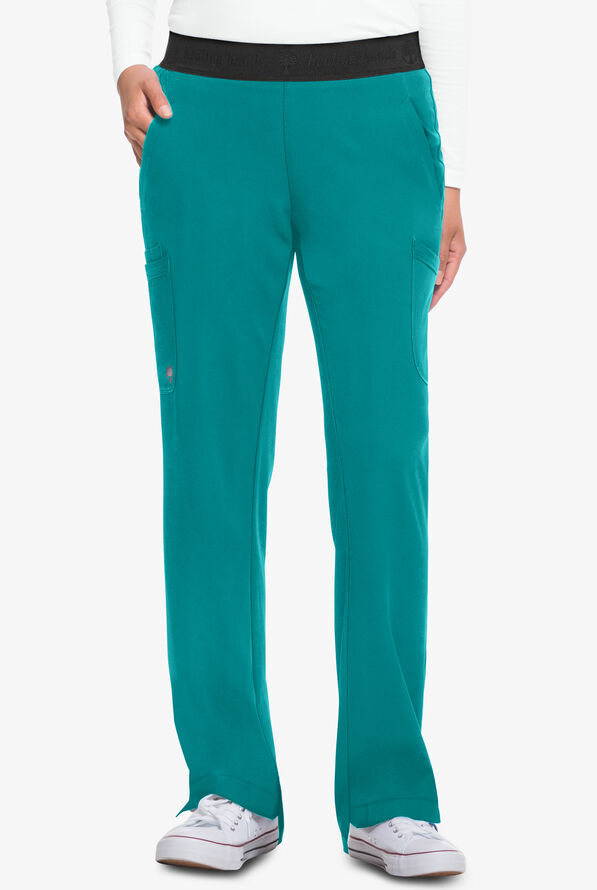 HH Works by Healing Hands Elastic Waist Scrub Pants Spandex Scrubs