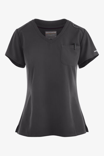 Blusa m&eacute;dica Skechers by Barco Dignity STRETCH con cuello en V y 1 bolsillo para mujer