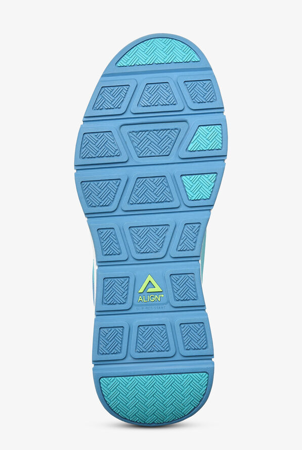  Align&trade; Women's Lavoy Athletic Lace Up Nursing Shoes - Turquoise - 6