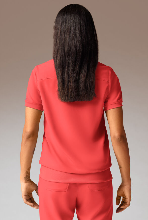 Hypothesis Kentica Crew Women’s 4-Pocket Scrub Top - Radiant - 3