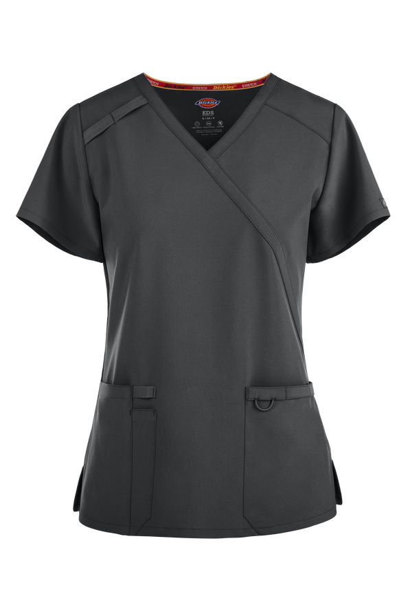 Dickies EDS Essentials Mock Wrap Scrub Top Uniform Advantage