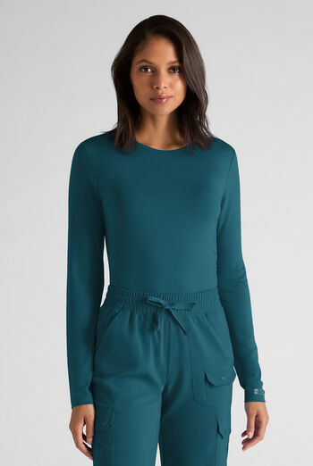 Easy STRETCH Cate Women's Long Sleeve Knit Underscrub