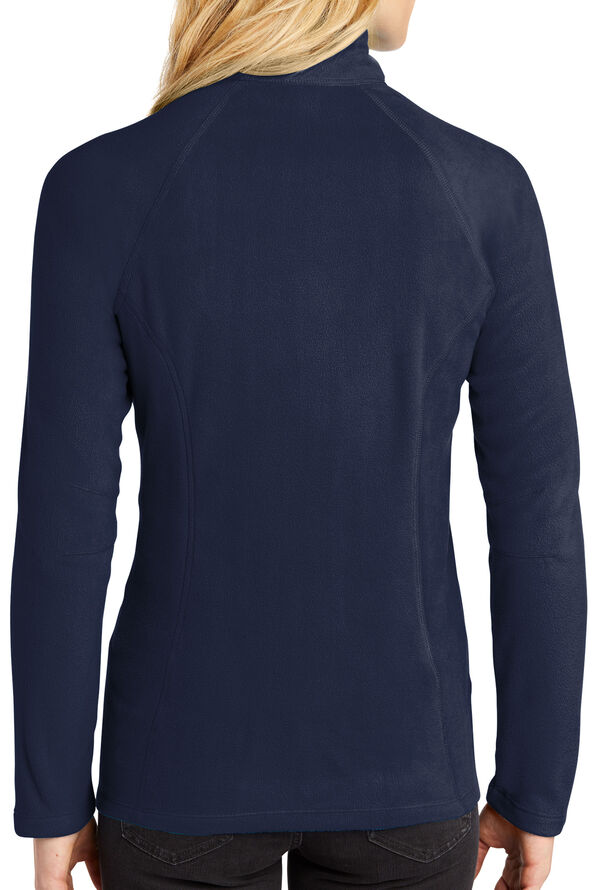 Eddie Bauer Ladies Full-Zip Microfleece Jacket - Navy - 2