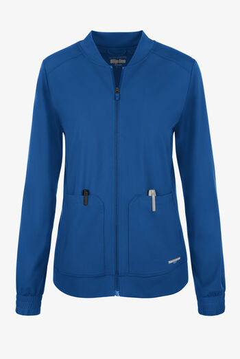 Chaqueta m&eacute;dica Skechers by Barco Slip-ins Contour STRETCH con cremallera frontal y 3 bolsillos para mujer