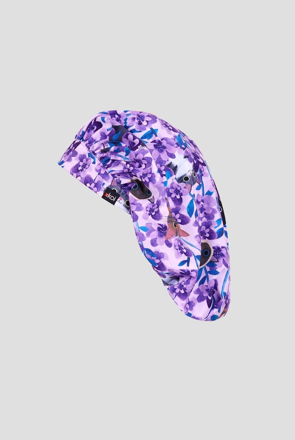 Koi Basics Flora Kitty Scrub Hat - null - 1