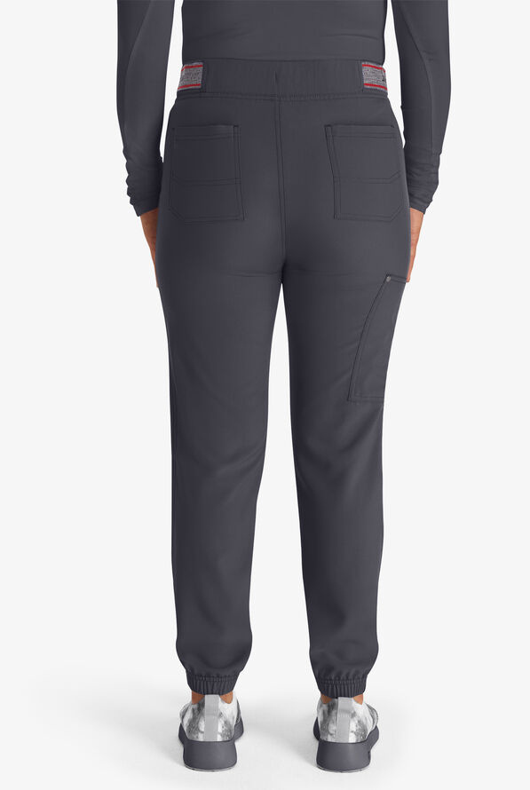 Dickies EDS NXT Women's 5-Pocket Cargo Jogger Scrub Pants - Pewter - 4