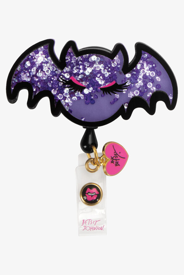 Betsey Johnson Betsey Batty Shaker ID Badge Holder, Medical Accessories