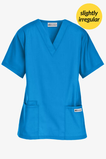 UA Best Buy Scrubs Women's 3-Pocket V-Neck Scrub Top **Slightly IRREGULAR**