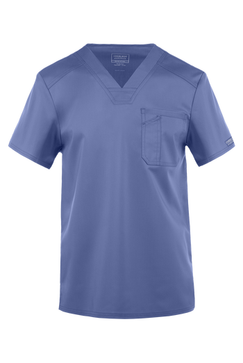 Cherokee Workwear Revolution Men's 1-Pocket STRETCH V-Neck Scrub Top