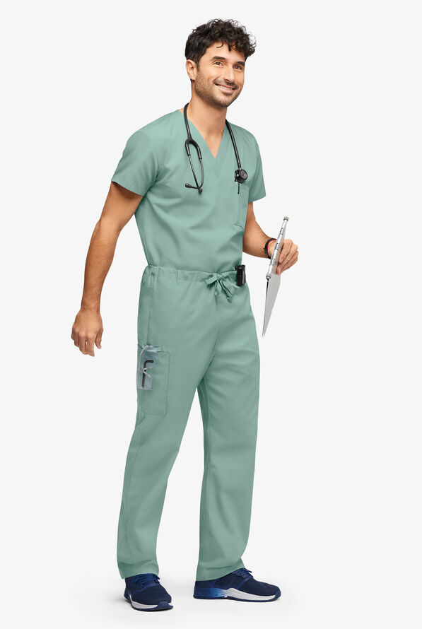 UA Best Buy Scrubs Unisex Scrub Set - Seaspray - 2