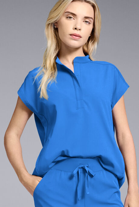 Hypothesis Women's Meta Oversized Dolman Sleeve Scrub Top