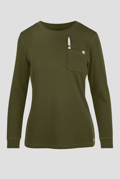 Grey's Anatomy™ by Barco Evolve STRETCH Wanderlust Women's 1-Pocket Waffle Knit Underscrub