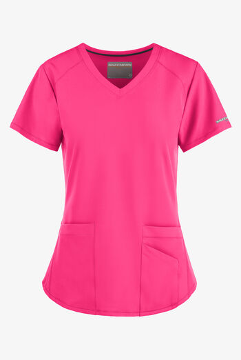 Skechers by Barco Breeze Women's 3-Pocket STRETCH V-Neck Scrub Top