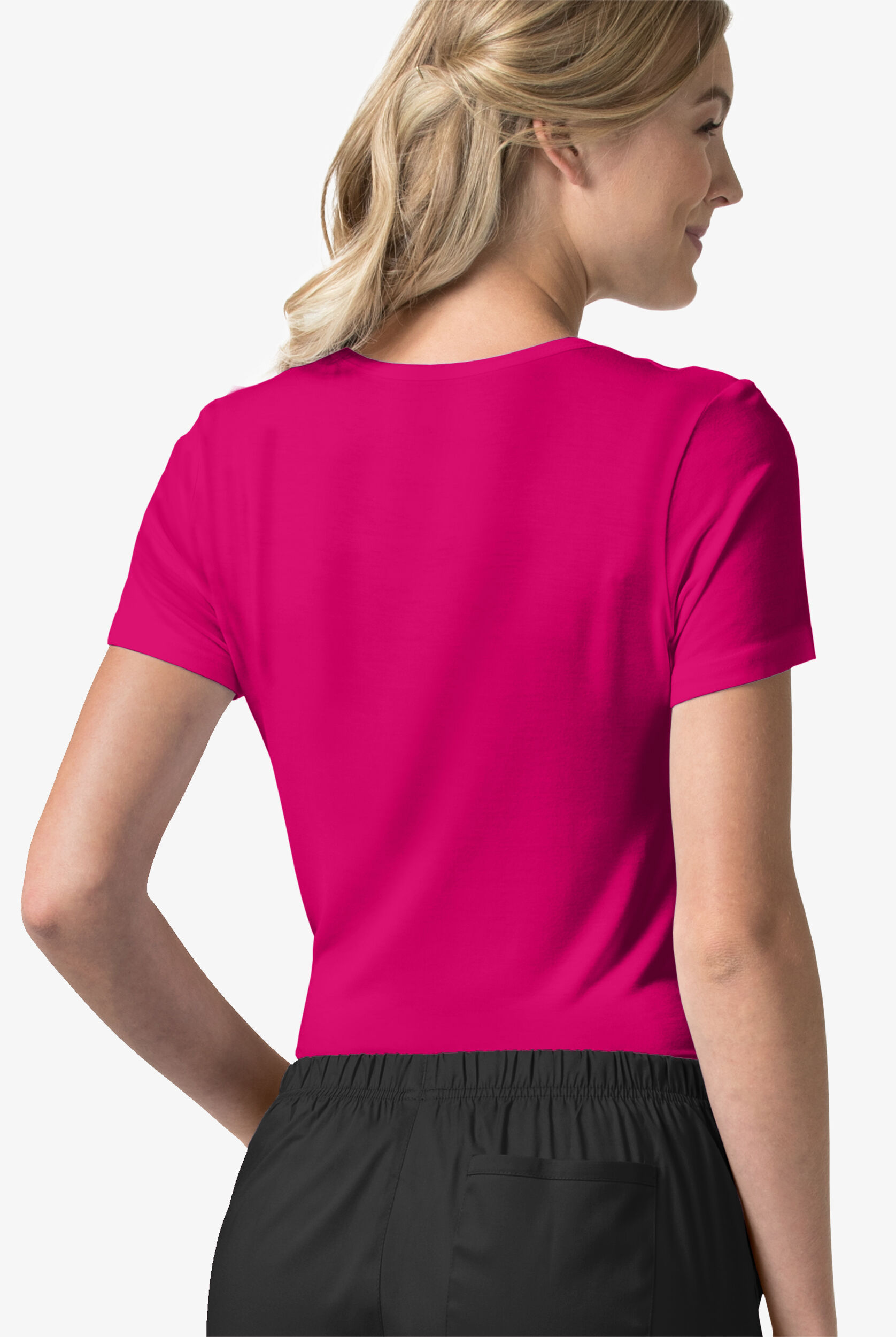 WonderWink Scrubs Silky Short Sleeve Tee & Short Sleeve Nursing Tees