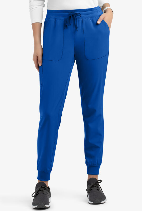 Maevn Matrix UA Exclusive Women's 5-Pocket STRETCH Jogger Scrub Pants - Royal - 1