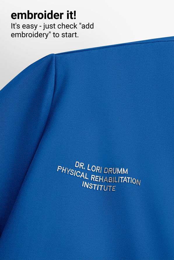 Strictly Scrubs Women's 4-Pocket Scrub Set - Royal - 6