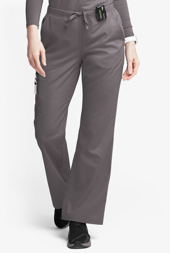Butter-Soft Originals Women's 6-Pocket Mid Rise Flare Leg Scrub Pants