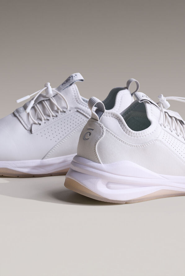 Clove Classic Brilliant White Women's Bungee Athletic Shoe - White - 8