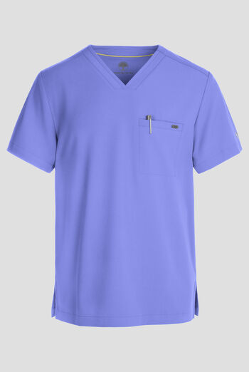 Camisa m&eacute;dica Healing Hands Quest STRET CH con cuello en V y 1 bolsillo para hombre