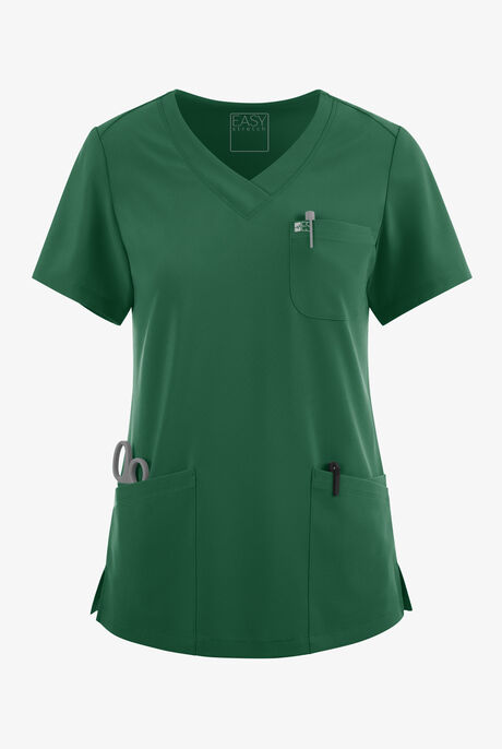 Easy STRETCH Tessa Women's 5-Pocket V-Neck Scrub Top