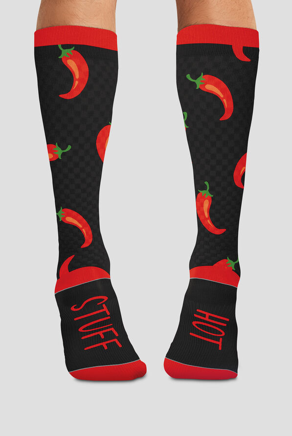 Cherokee Hot Stuff Men's 10-15 mmHg Light Compression Socks - null - 4