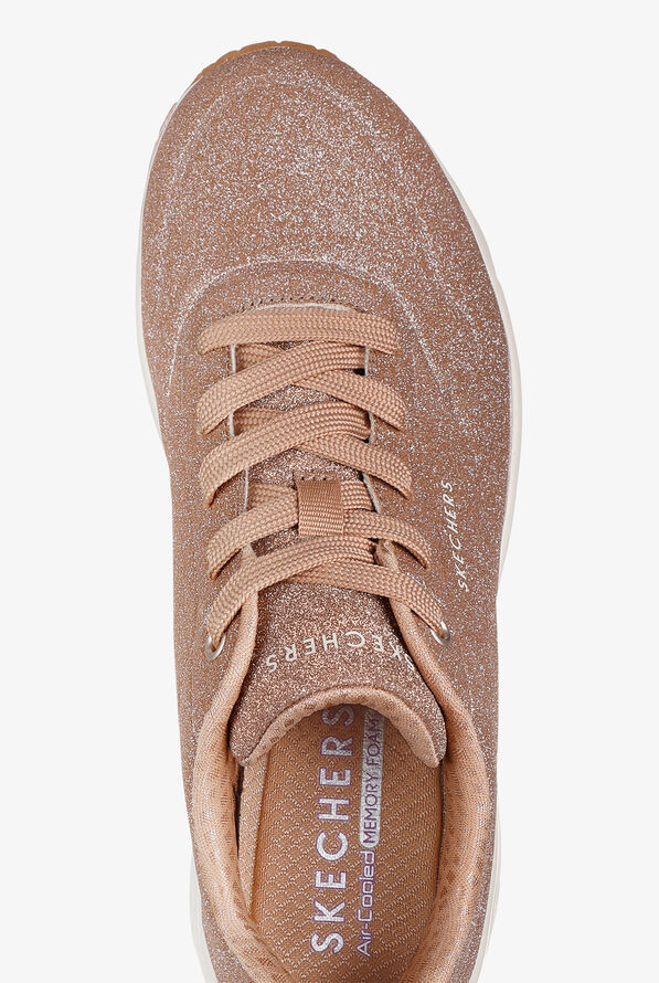 Zapatillas deportivas de enfermería Skechers Street UNO - GLITTER BOMB Fine Glitter con cordones - null - 2