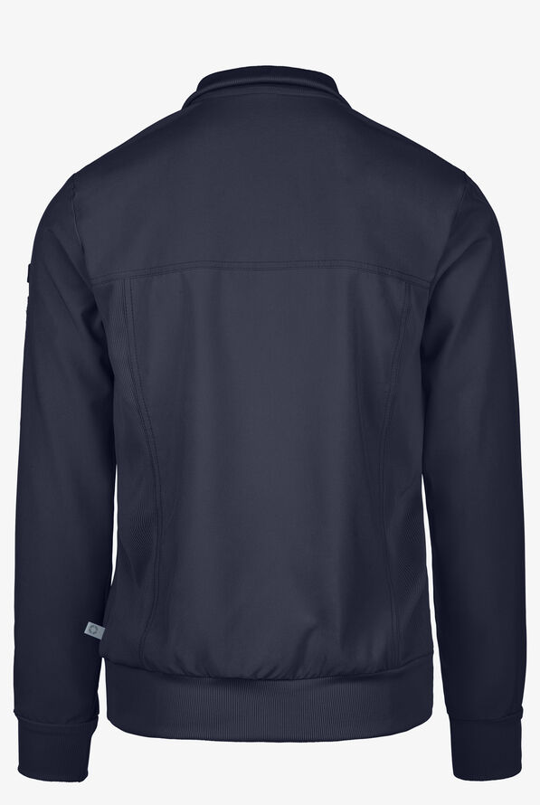 Chaqueta médica Cherokee Infinity con cremallera y 5 bolsillos para hombre - Navy - 2