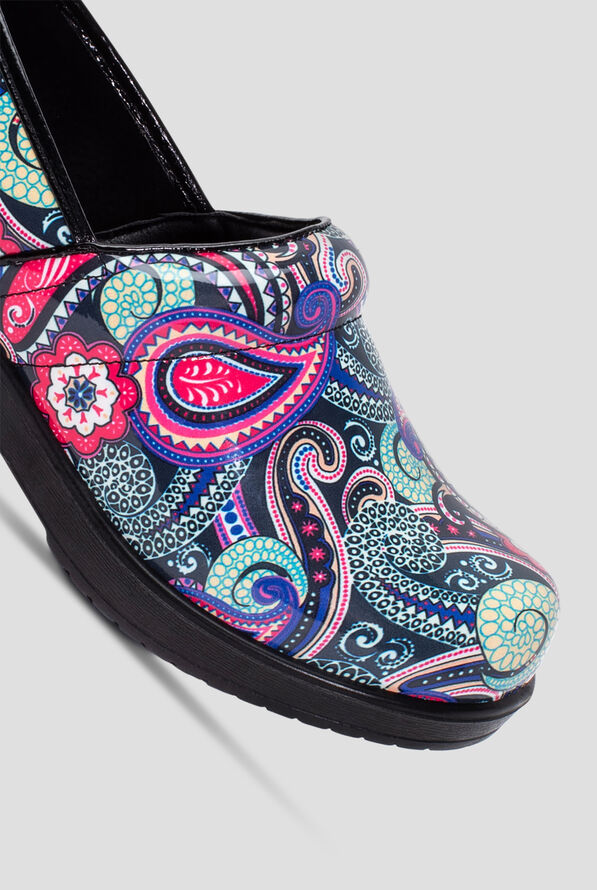 Savvy Women's Brandy Lilly Paisley Clogs - null - 3