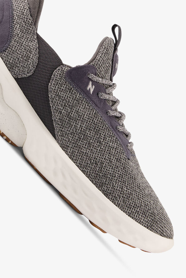 New Balance Men's Fresh Foam Roav Elite Magnet Athletic Lace Up Nursing Shoes - null - 3