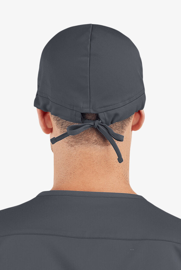Advantage By Butter-Soft Unisex Drawstring STRETCH Scrub Hat - Pewter - 5