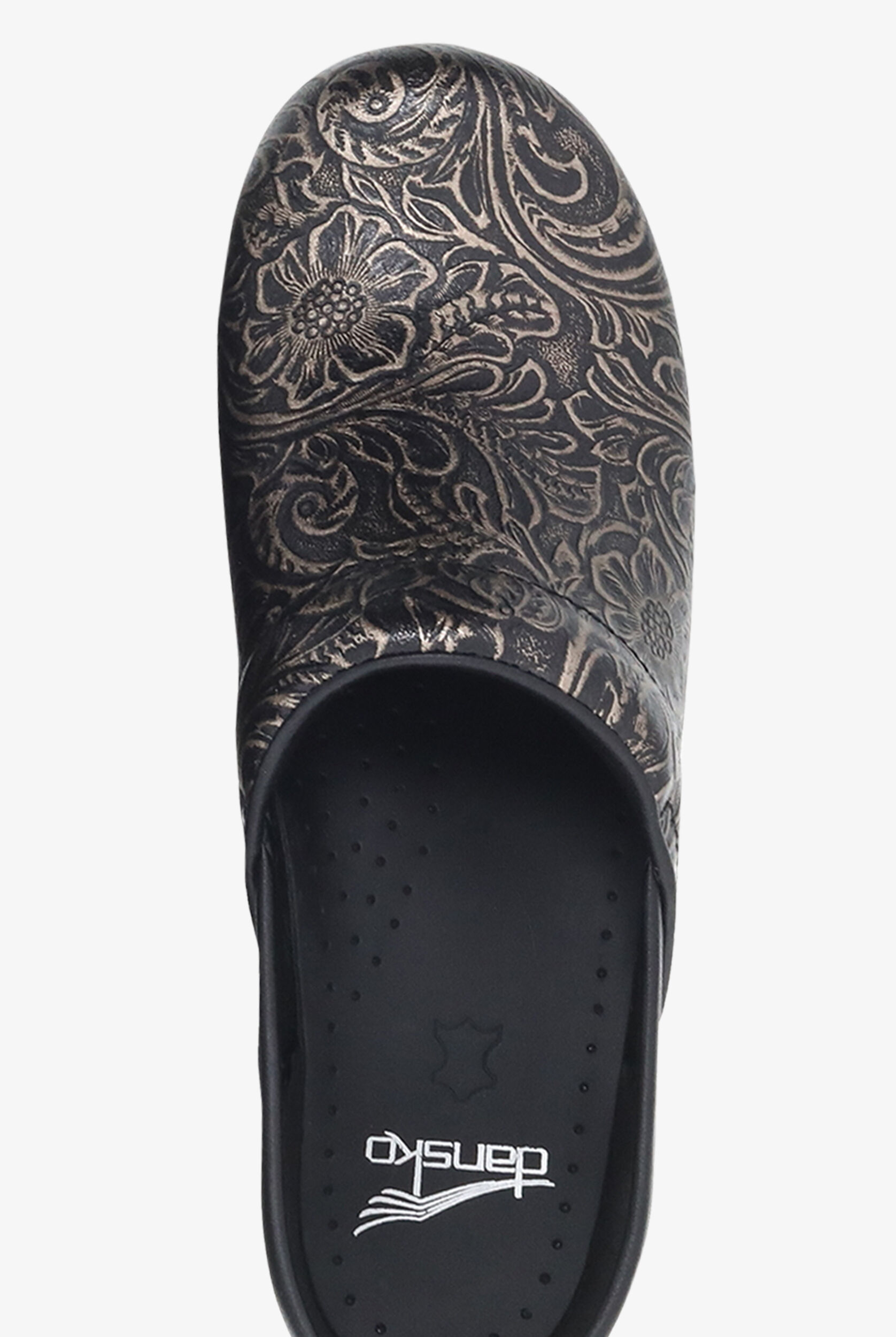 rose gold nursing clogs