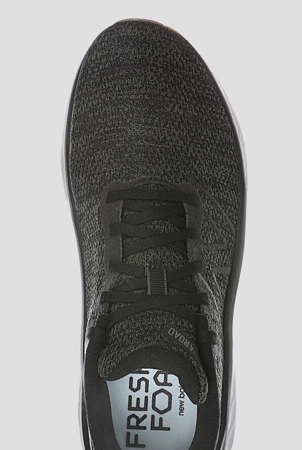 New Balance Men's FRESH FOAM X Kaiha Road Black Athletic Lace Up Shoes - null - 2