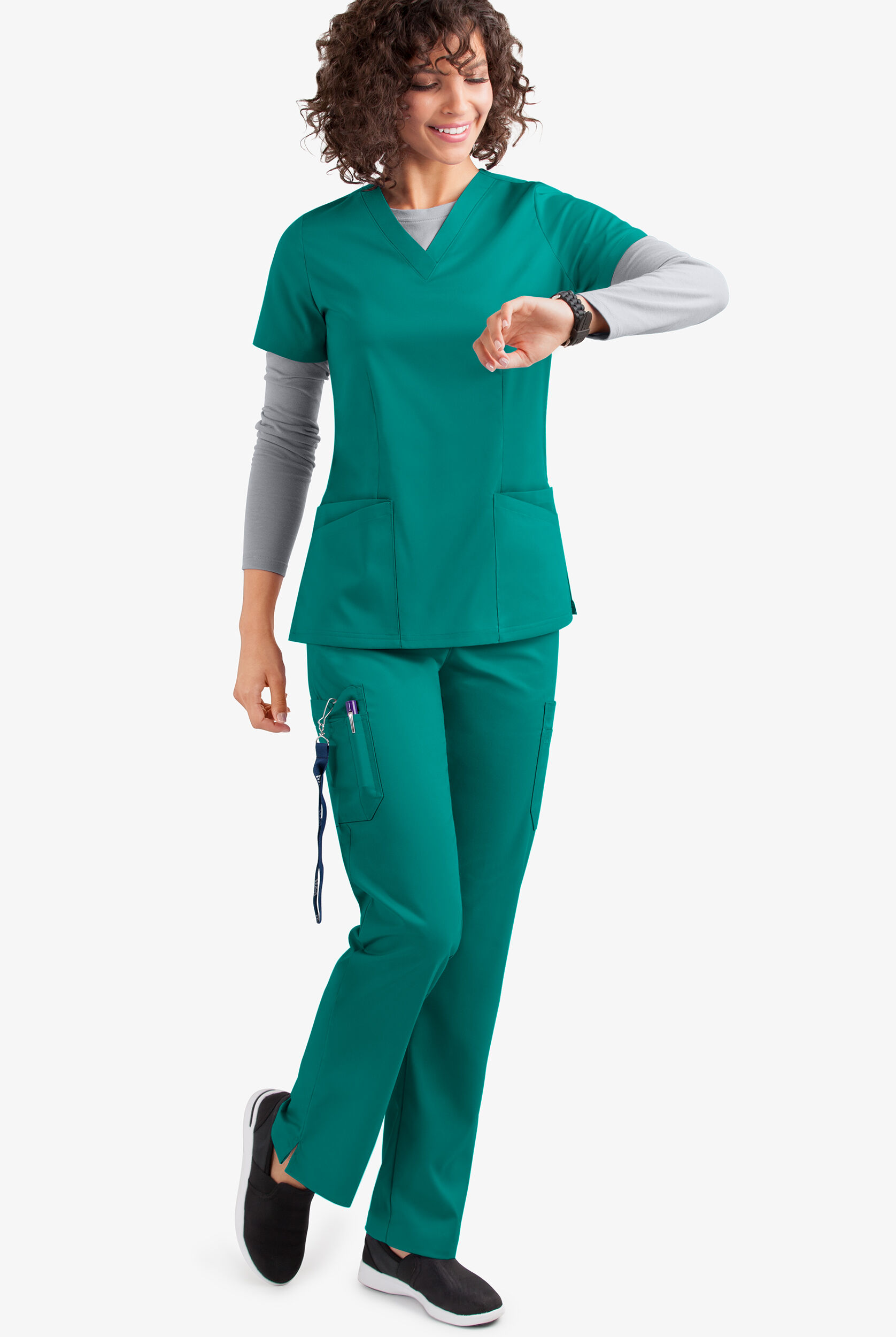 UA Flex2 Flat Front Cargo Scrub Pants 