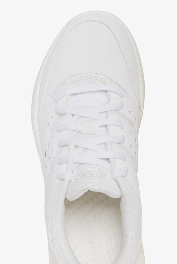 Zapatillas deportivas Crocs On the Clock White con cordones para mujer - null - 2