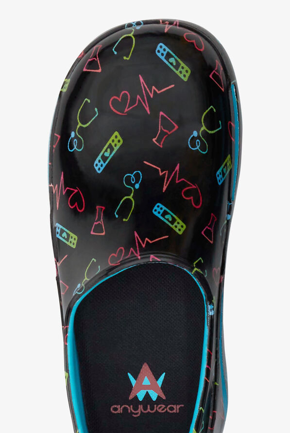 Anywear Unisex Streak Art of Healing Slip On Nursing Shoes - null - 2