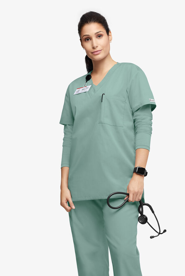 UA Best Buy Scrubs Unisex Scrub Set - Seaspray - 4