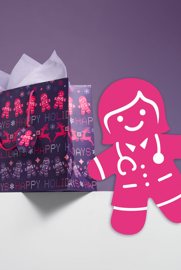 Merry +  Bright Gift Bag - null - 1