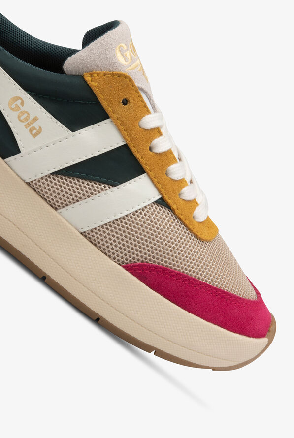 Canada Buy Gola Womens Daytona Chute Sneakers In Bone/khaki