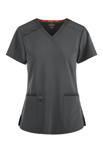 Dickies EDS Essentials Women's 2-Pocket STRETCH V-Neck Scrub Top