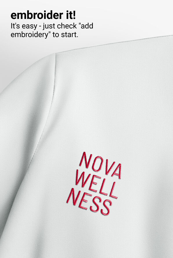 Conjunto de uniforme m&eacute;dico Strictly Scrubs con 4 bolsillos para mujer - White - 6