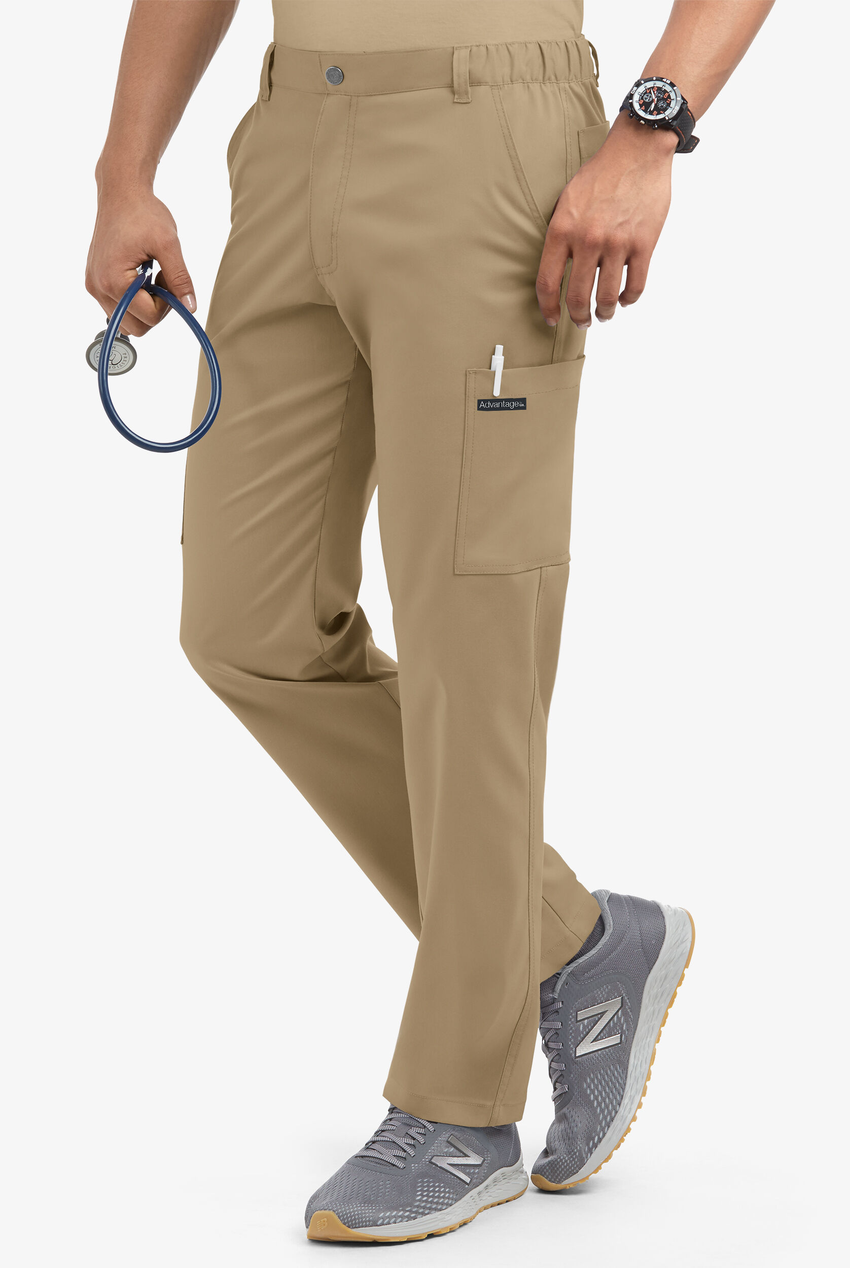 Advantage STRETCH Men's Cargo Scrub Pants | Uniform Advantage