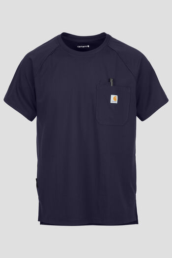 Carhartt Force&reg; Cross-Flex Knits Men's 5-Pocket STRETCH Crew-Neck Scrub Top