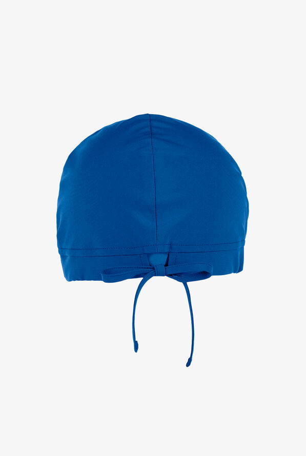 Dickies EDS Essentials Unisex STRETCH Inner Terrycloth Scrub Hat - Royal - 2