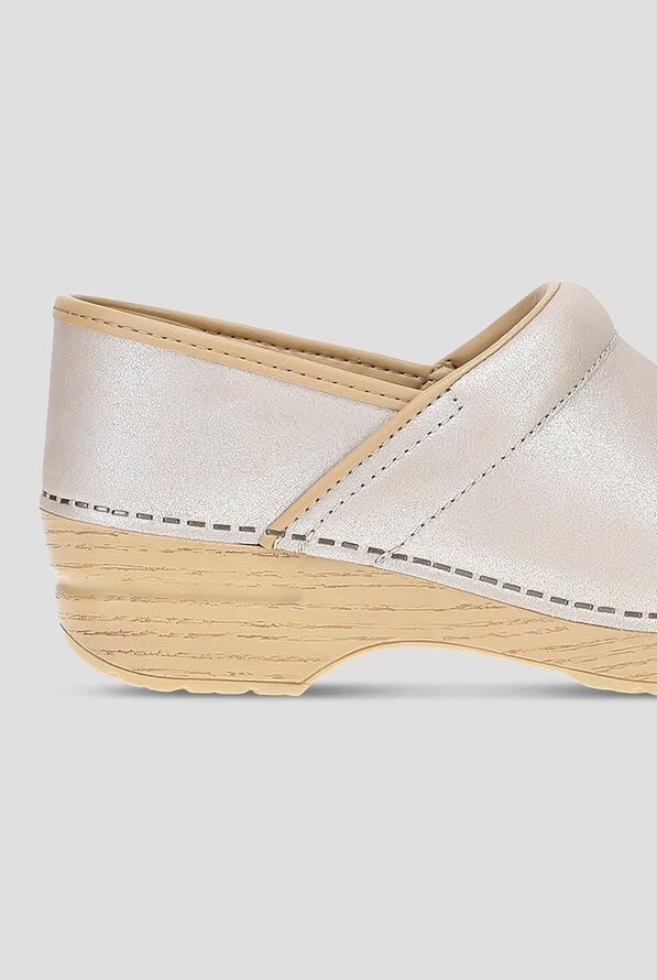 Dansko Women's Professional Pearl Metallic Clog - null - 4