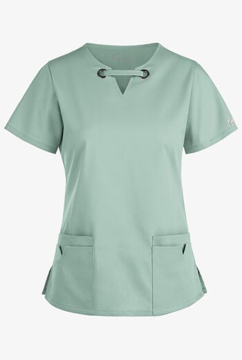 Butter-Soft STRETCH Women's 4-Pocket Large Grommet Scrub Top