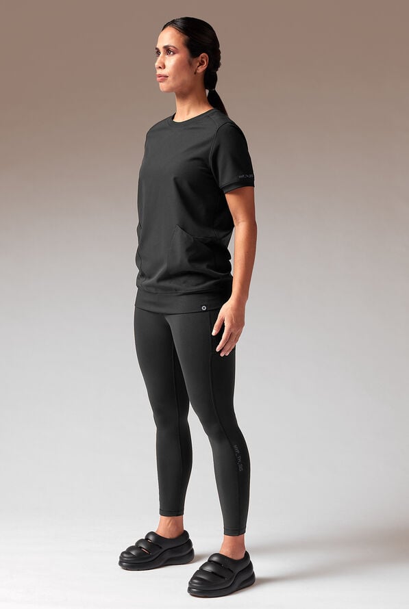 Hypothesis Homeodynamic Women&rsquo;s Yoga-Inspired 3-Pocket Leggings - Jet Black - 2