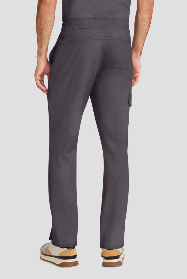Pantal&oacute;n m&eacute;dico Healing Hands Quest STRETCH con cord&oacute;n y 5 bolsillos para hombre - Pewter - 3