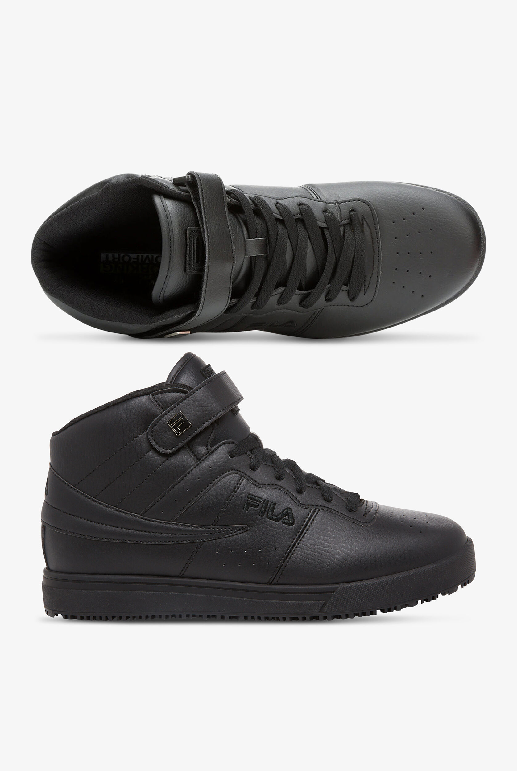 Botas de enfermería Fila Vulc 13 Velcro Black con correa para hombre,  Calzado Médico