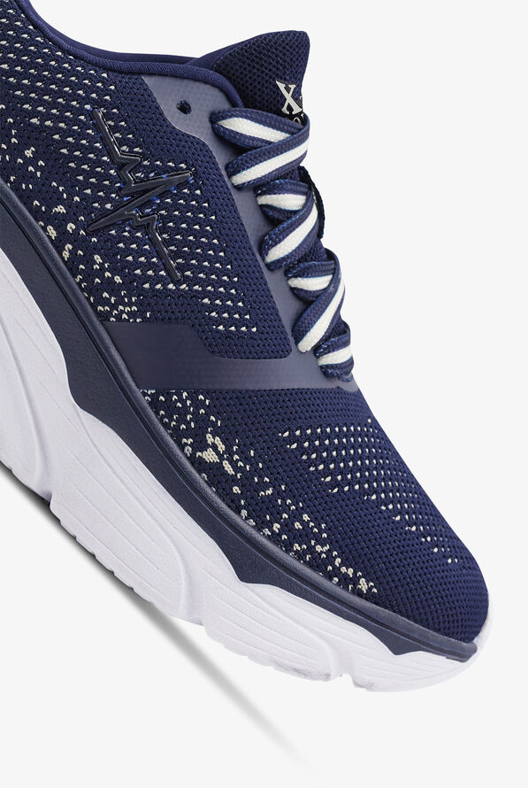 Zapatillas deportivas de enfermería LaForst Extreme Comfort Heart Beat Navy con cordones para hombre - null - 3