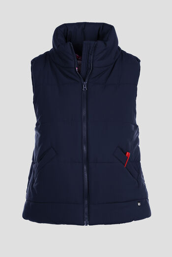 koi Essentials Nula Women's 2-Pocket Zip Front Puffer Scrub Vest